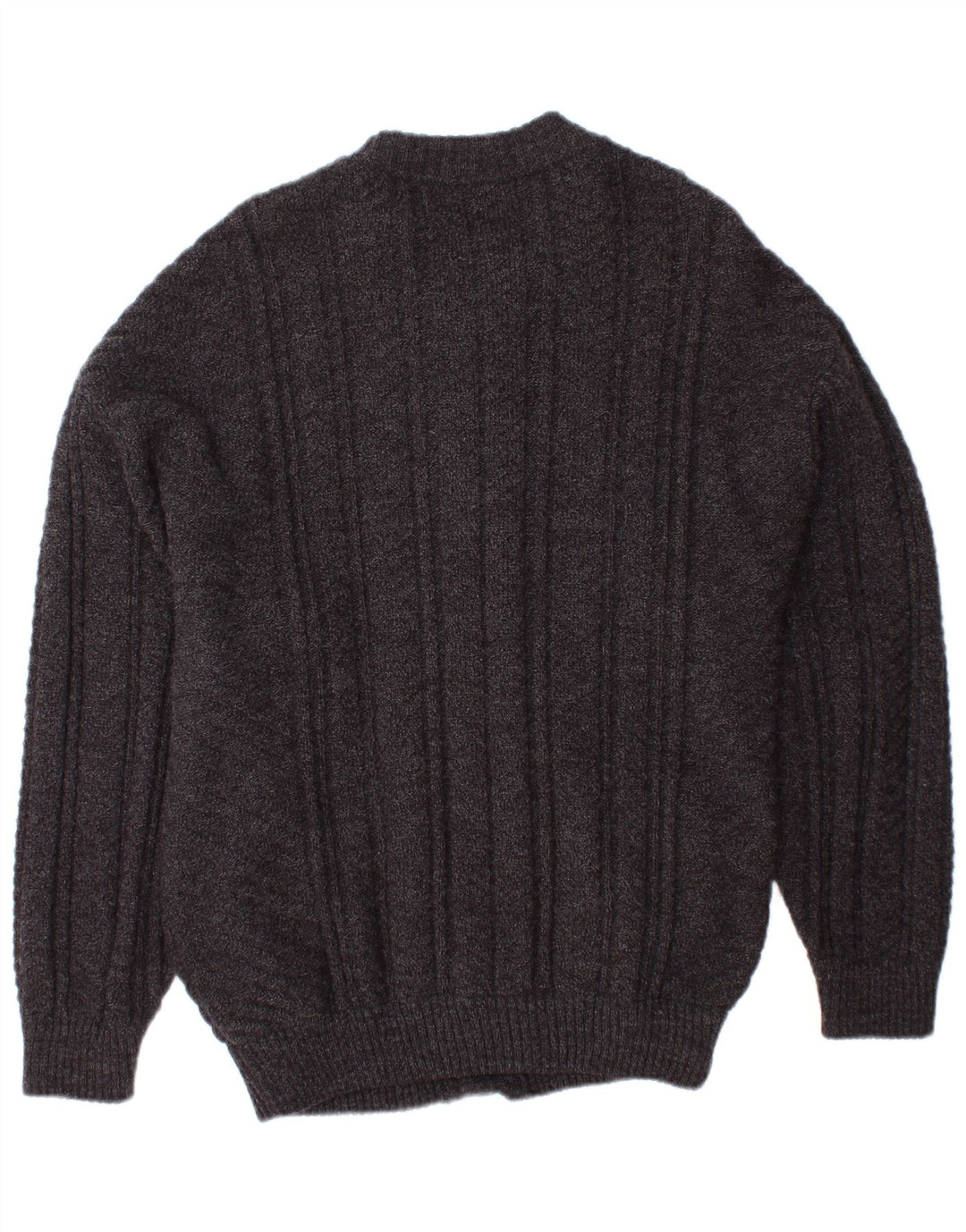 VINTAGE muški kardigan pulover mali sivi argyle/dijamantni akril