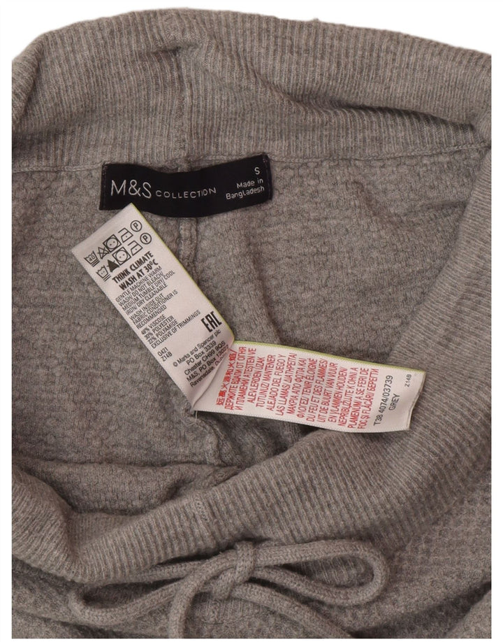 Marks & Spencer Ženska pletena trenirka Hlače Joggers UK 10 Male sive