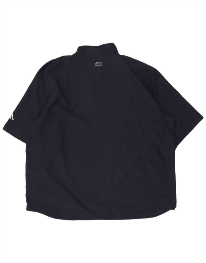 Adidas muška trenirka Climacool zip izrez i gornji dio trenirke 2XL tamnoplava sportska