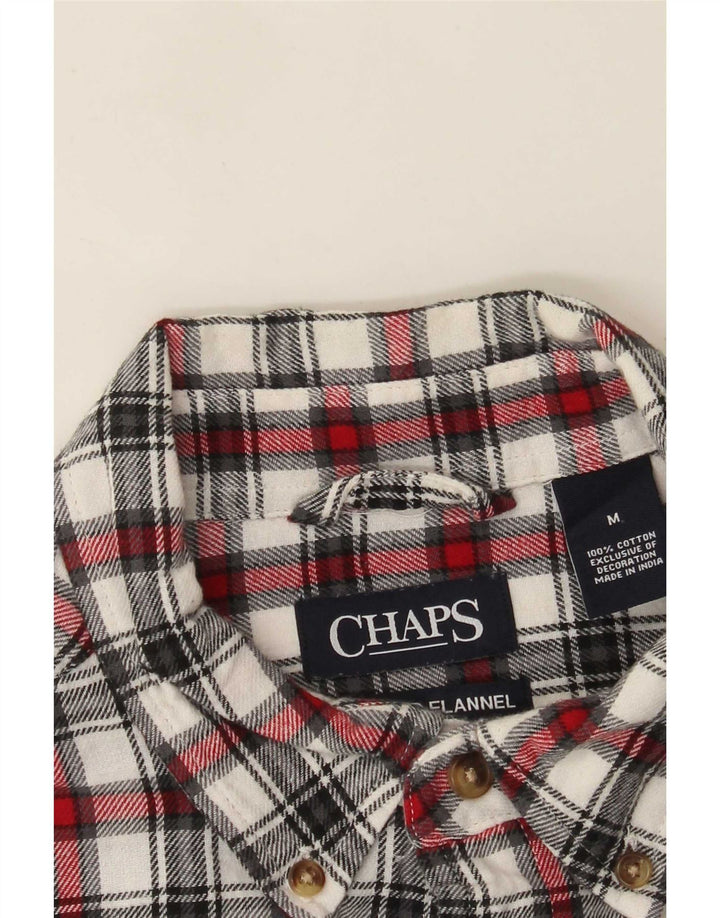 Chaps muška flanelska košulja, srednje raznobojni karirani pamuk