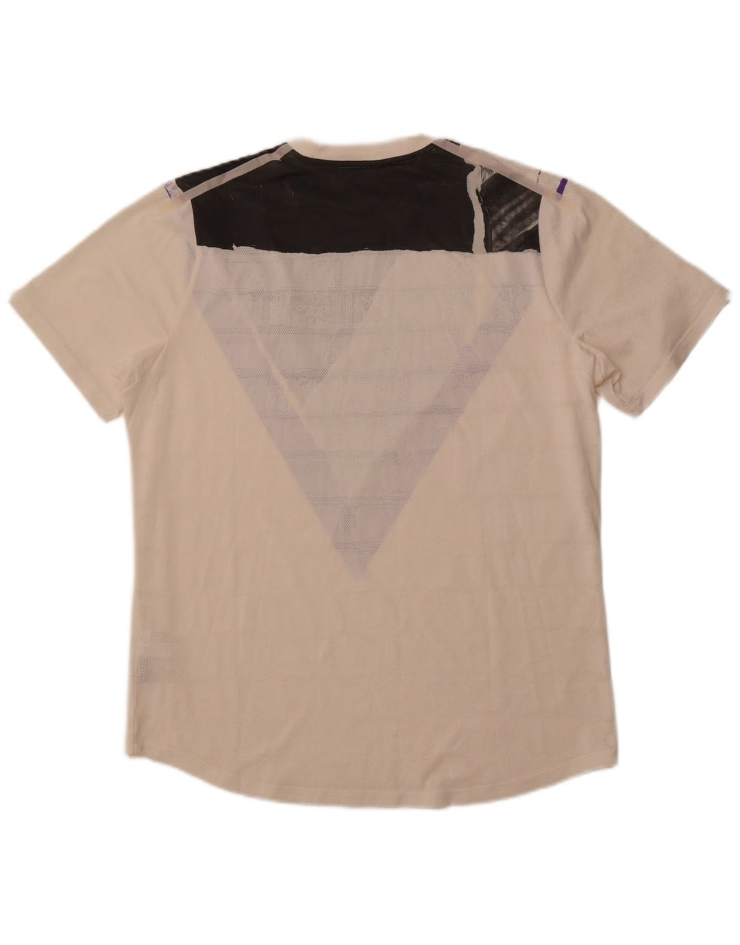 NIKE muška Dri Fit grafička majica kratkih rukava velika bijela poliesterska boja