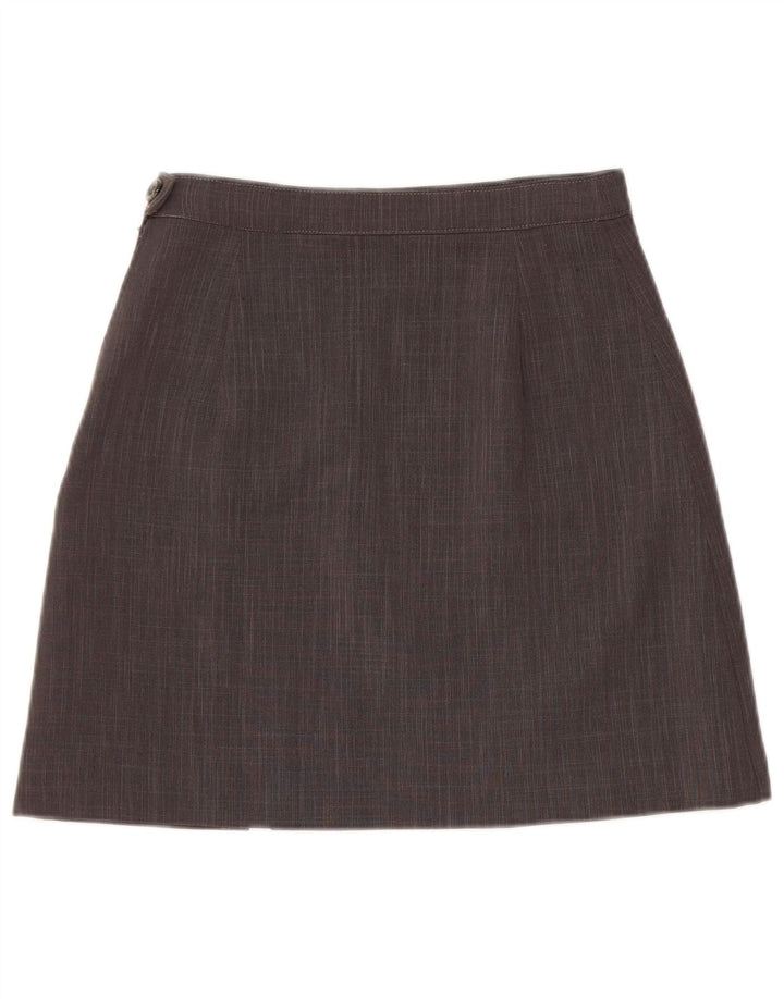 VINTAGE ženska suknja A-kroja W26 mala siva