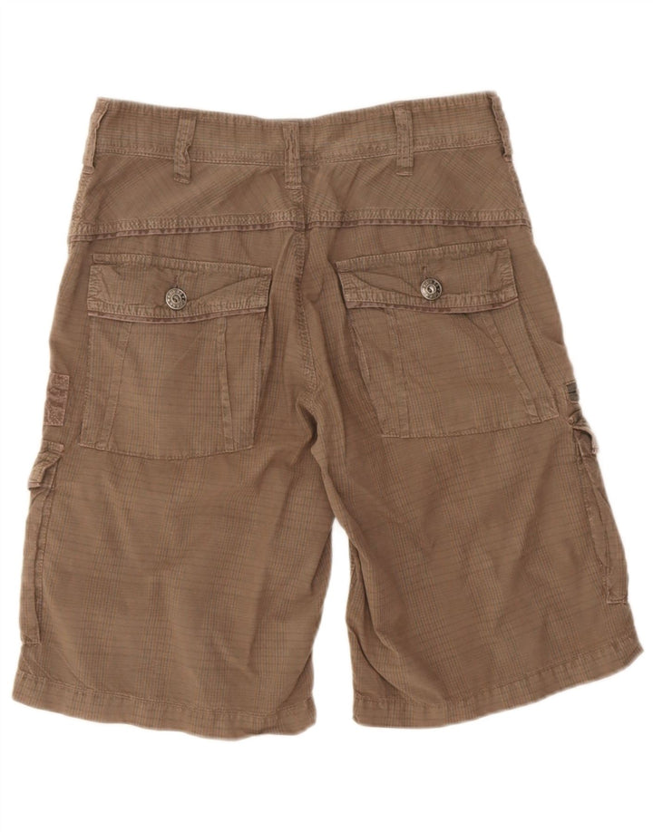 Guess muške kargo kratke hlače W29 male smeđe pamučne boje