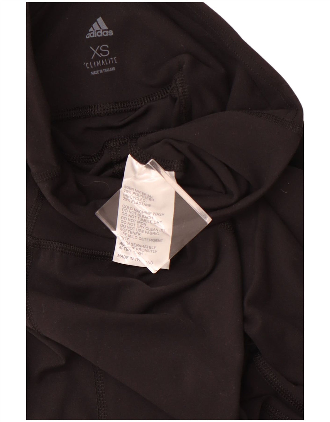 ADIDAS ženske tajice Climalite UK 6 XS crni prugasti poliester