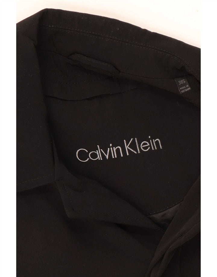 Calvin Klein muški gornji kaput UK 38 srednji crni poliester