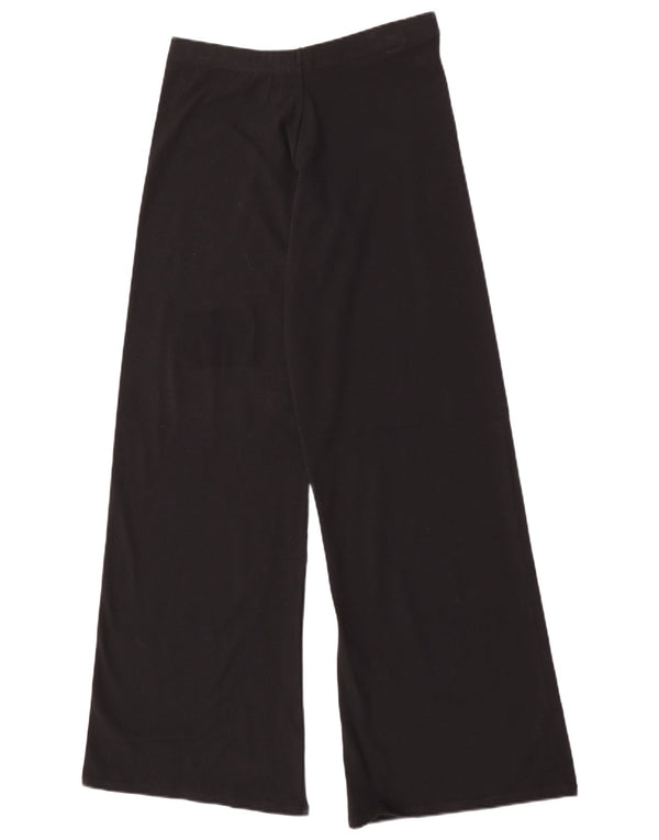 Reebok Ženske široke trenirke Hlače Joggers UK 14 Large Black Cotton