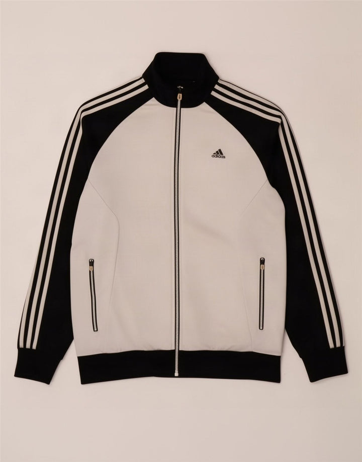 Adidas muška gornja jakna od sivog poliestera