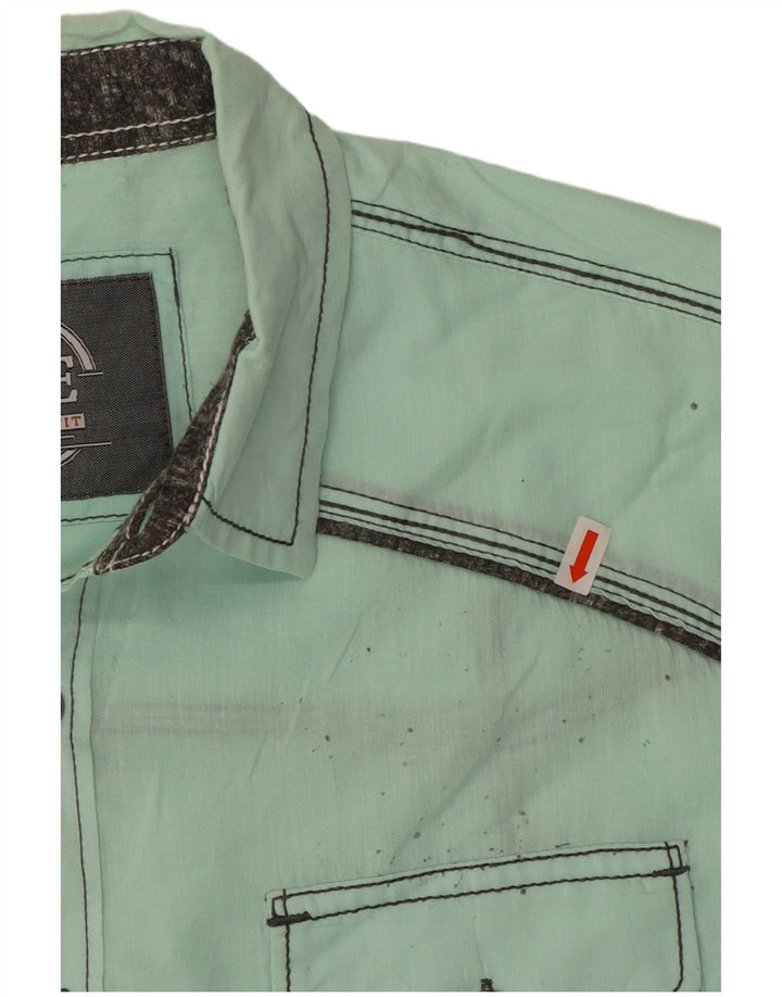 BKE muška standardna majica velikog zelenog pamuka