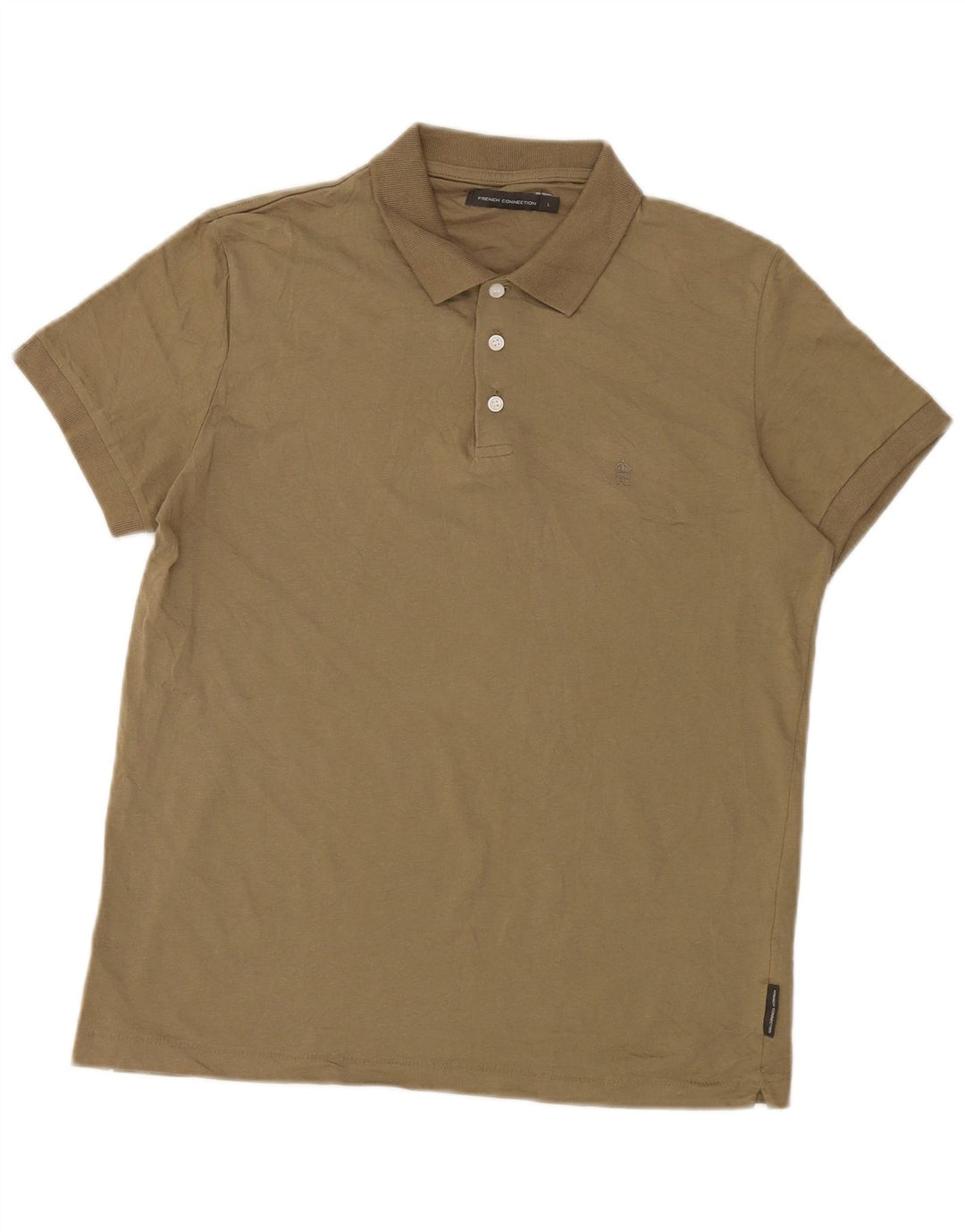 French Connection muška polo majica velika kaki pamuk