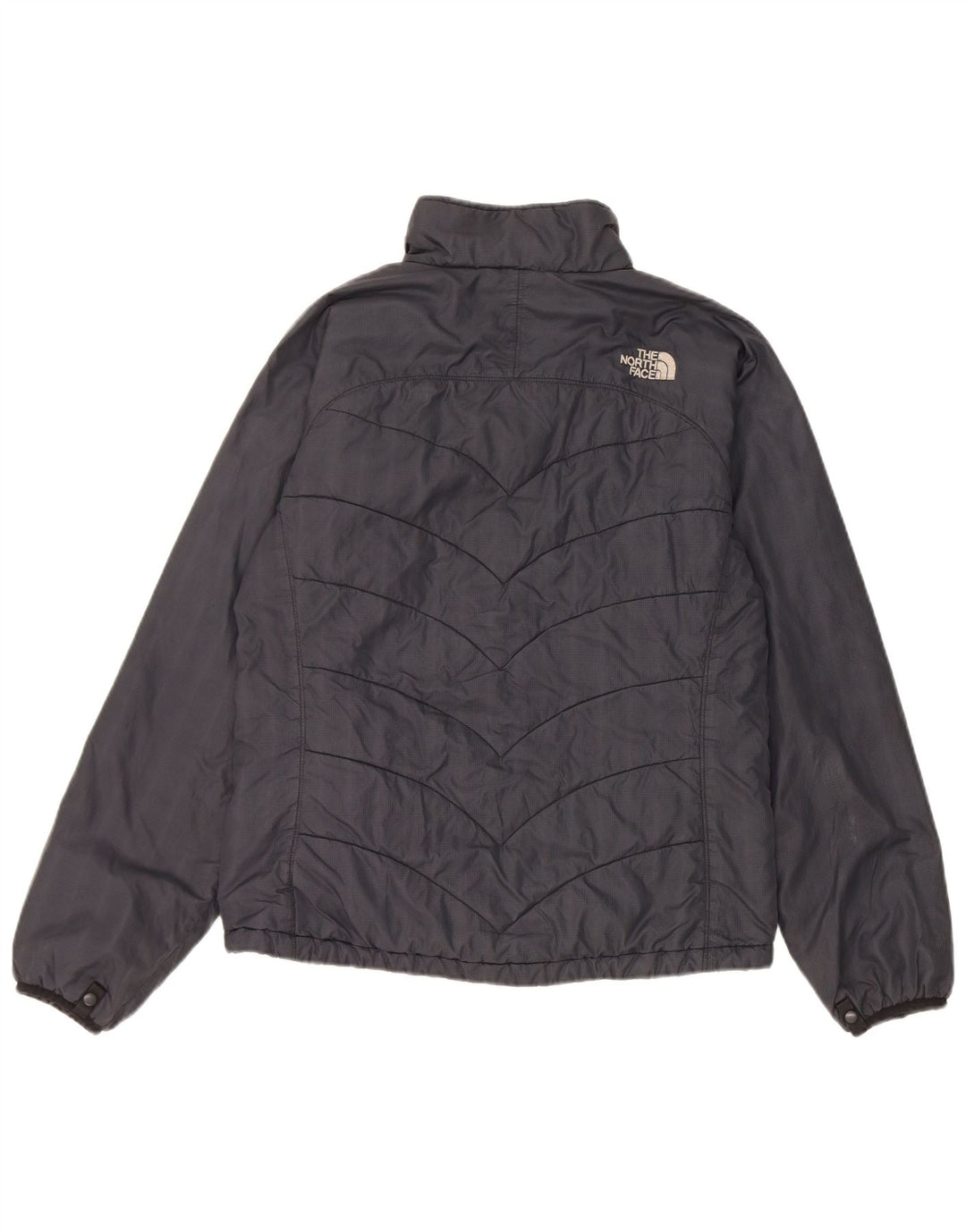 The North Face ženska podstavljena jakna UK 14 srednje tamnoplavi najlon