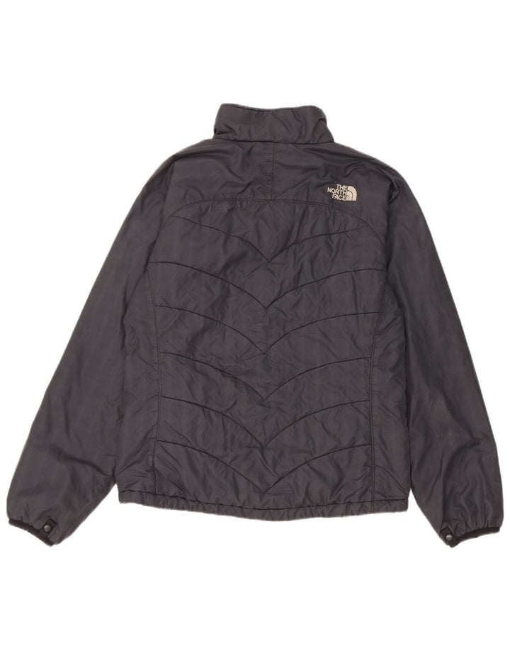 The North Face ženska podstavljena jakna UK 14 srednje tamnoplavi najlon