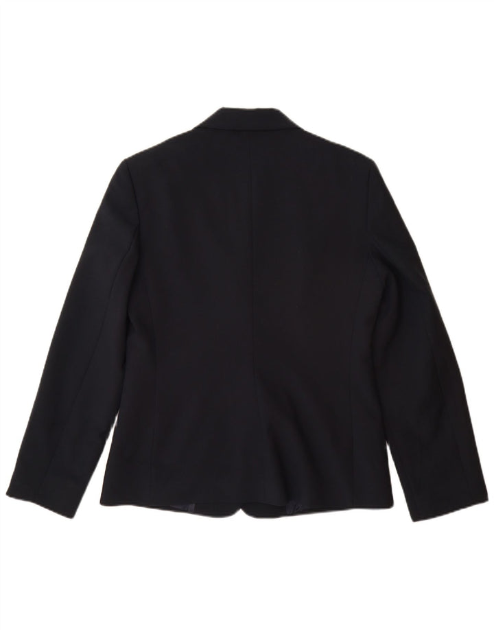 Benetton ženski sako sa 3 gumba IT 42 Srednji tamnoplavi poliester