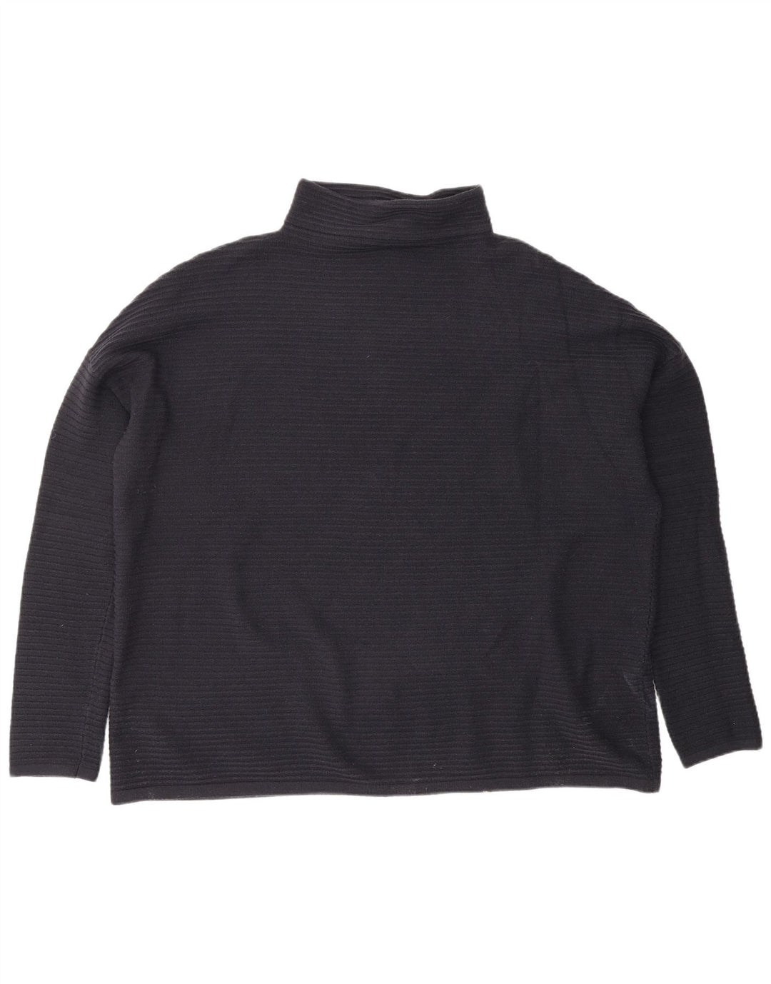 FRENCH CONNECTION Ženski pulover s rol izrezom UK 16 Veliki crni