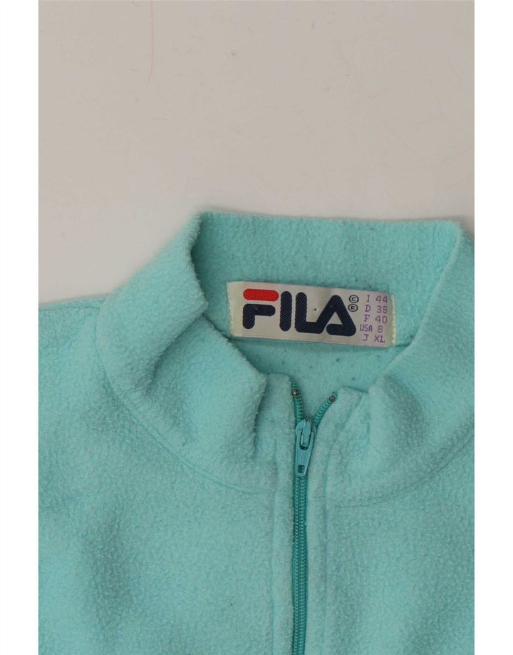 Fila ženski bodi od flisa IT 44 srednje tirkizne boje