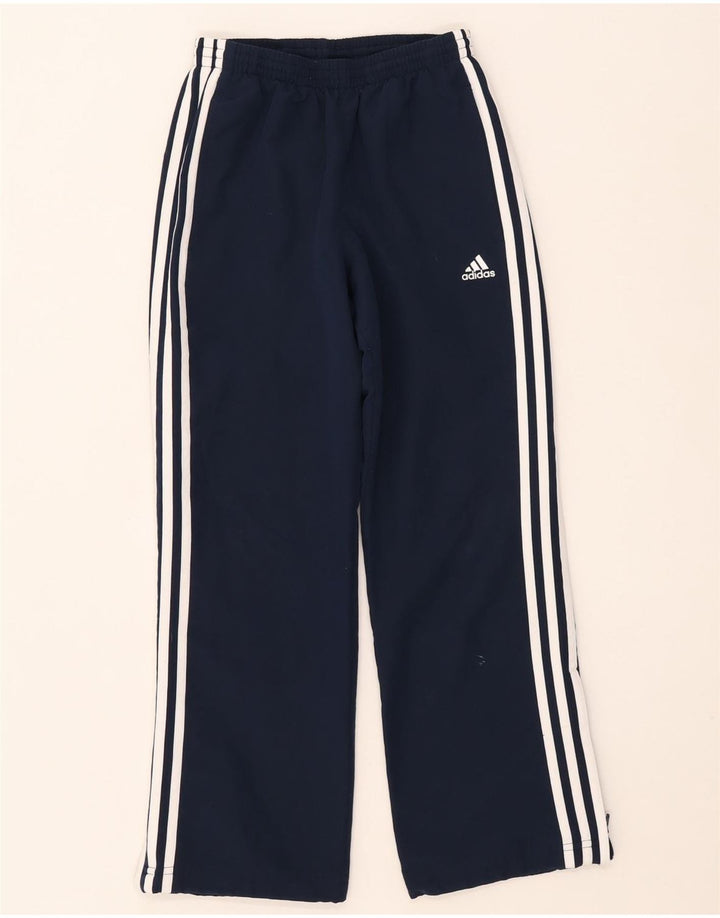Adidas Hlače za trenirku za dječake 9-10 godina tamnoplave poliesterske