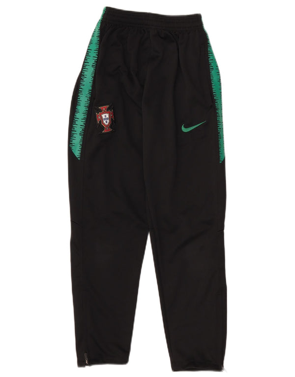 Nike Boys Dri Fit Trenirke Hlače 10-11 Years Black Colourblock