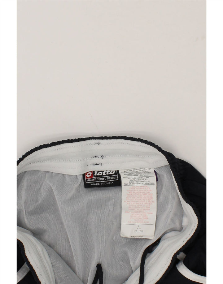 LOTTO Boys Sport Shorts 9-10 Years Small Navy Blue Polyamide Vintage Lotto and Second-Hand Lotto from Messina Hembry 