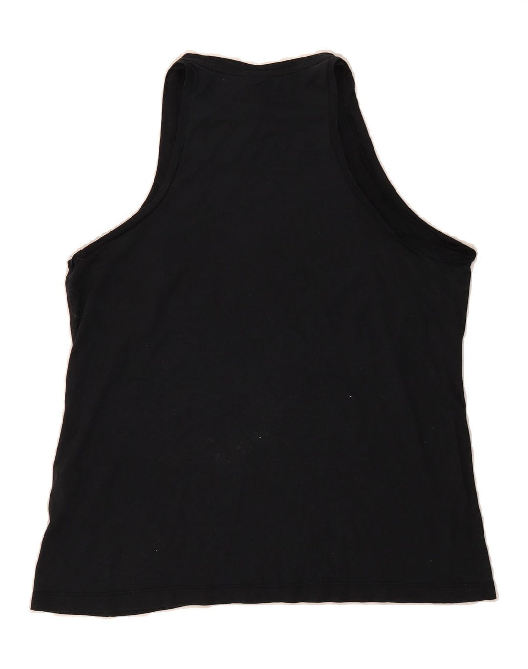 NIKE Womens Vest Top UK 16 Large Black Polyester Vintage Nike and Second-Hand Nike from Messina Hembry 