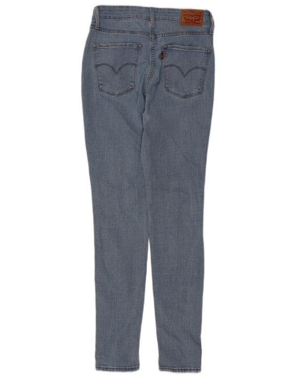Levi's ženske uske traperice visokog struka 721 W28 L30 plavi pamuk