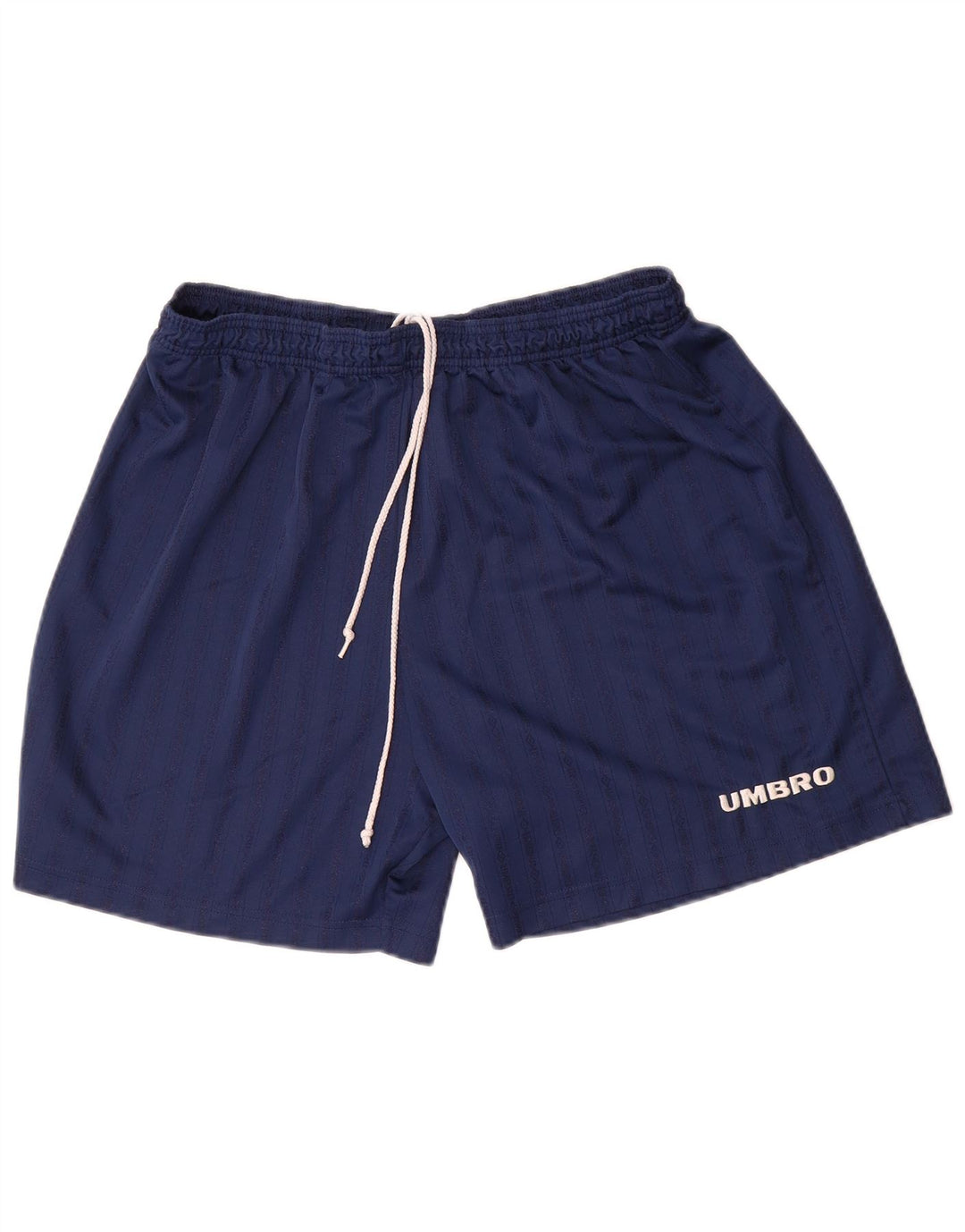 Umbro muške sportske kratke hlače XL tamnoplave pruge od poliestera