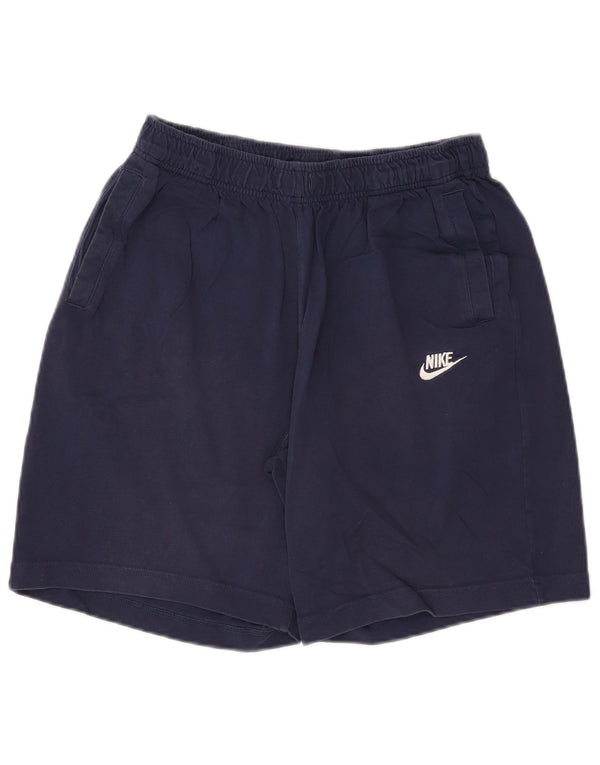 Nike Mens Sport Shorts Large Navy Blue Pamuk