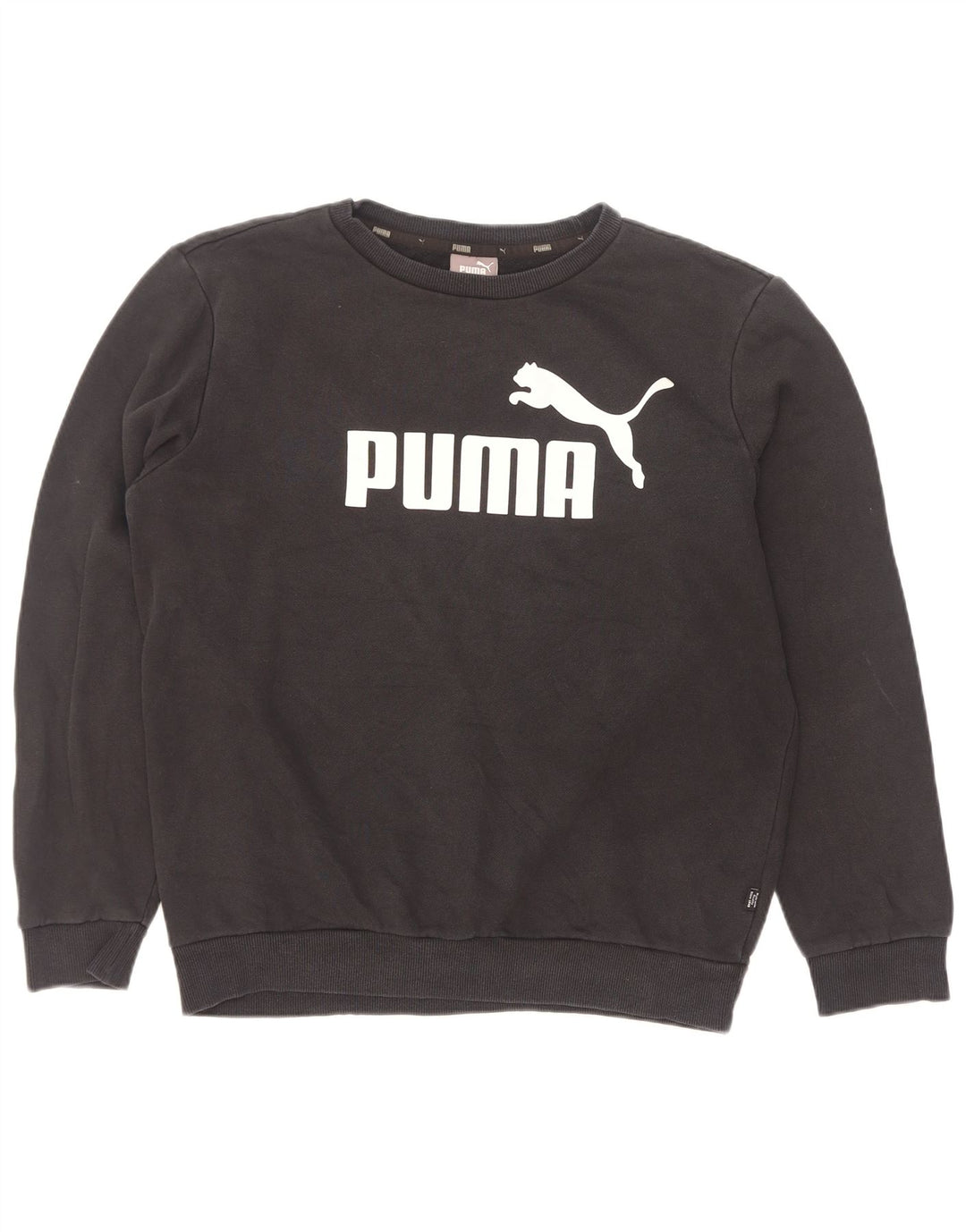 Puma muška majica s grafičkim motivima, mali crni pamuk