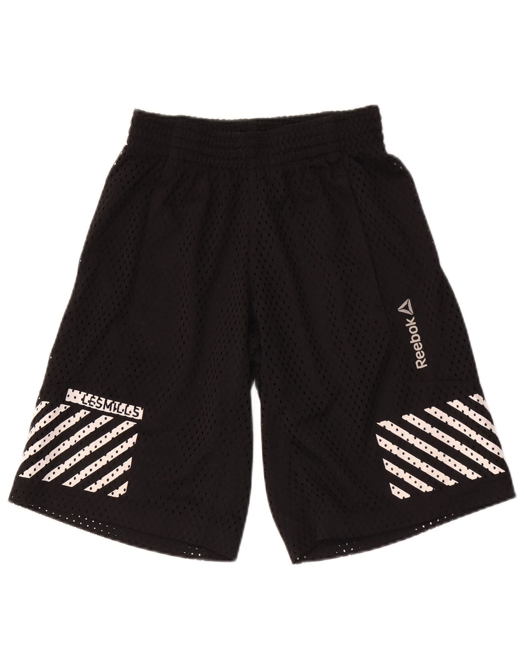 REEBOK Muške sportske kratke hlače XS crne na pruge