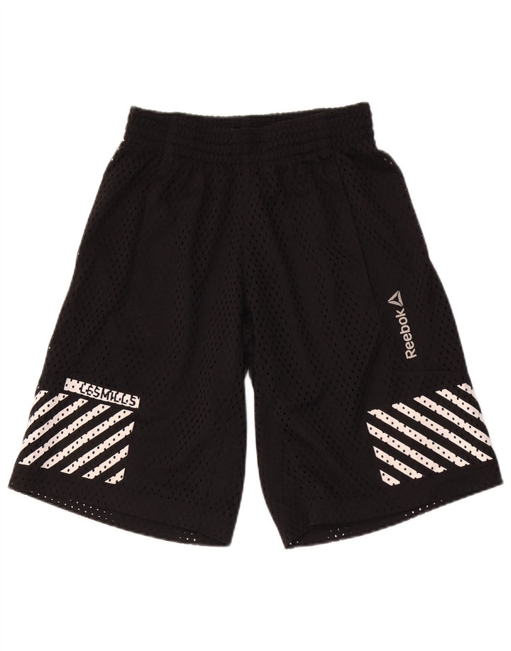 REEBOK Muške sportske kratke hlače XS crne na pruge