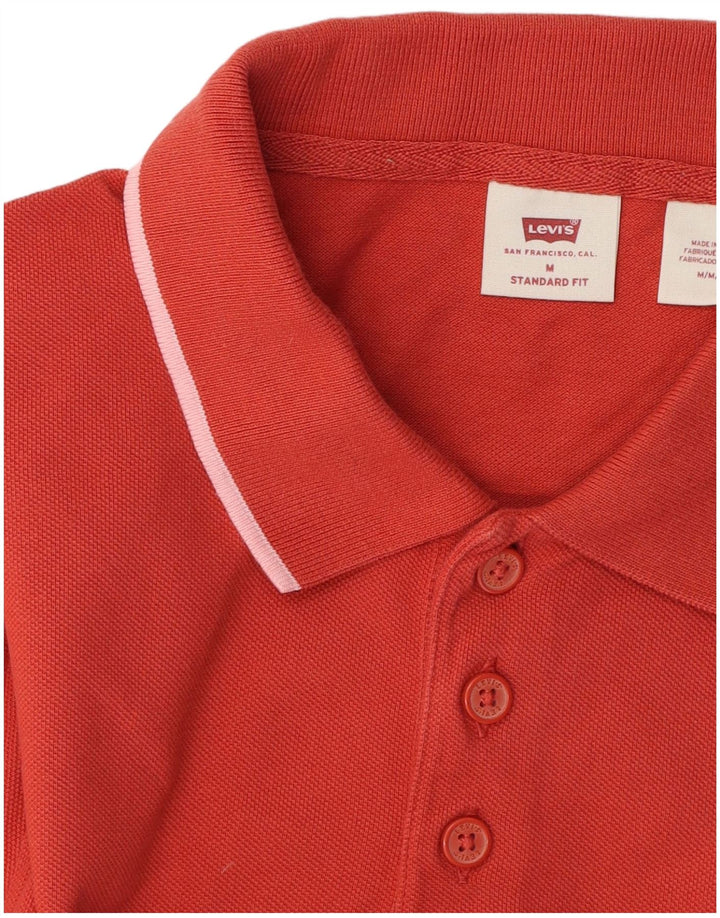 LEVI'S muška polo majica standardnog kroja srednje crvena