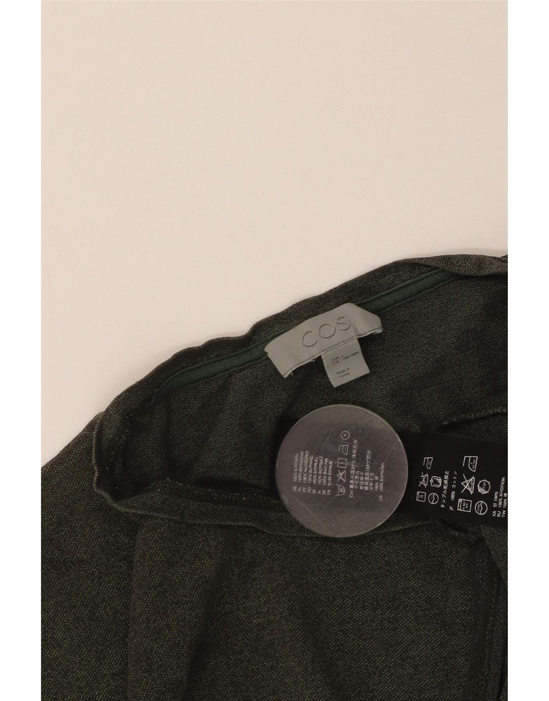 COS muška majica kratkih rukava velika zelena