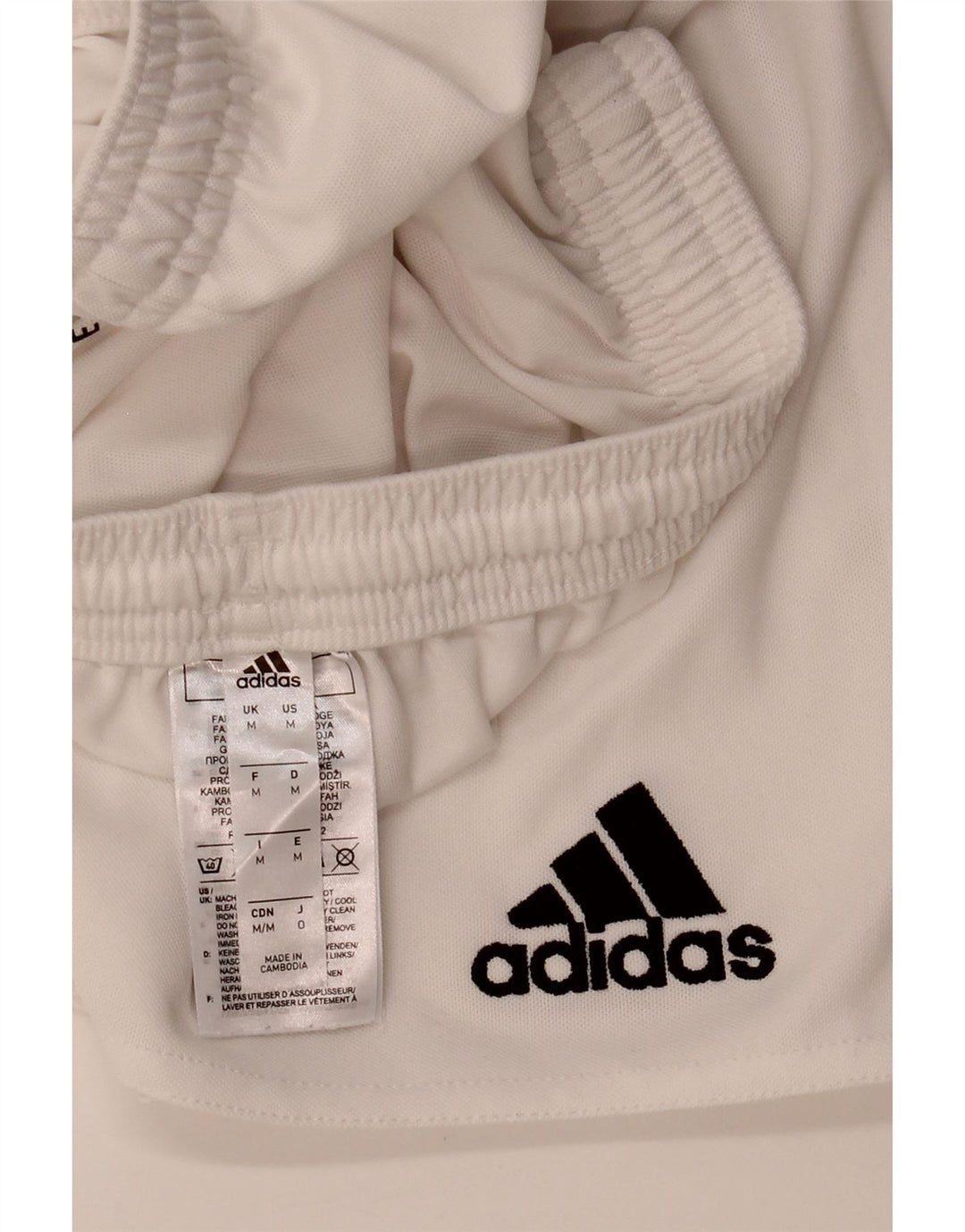 Adidas muške sportske kratke hlače Aeroready srednje bijele boje od poliestera