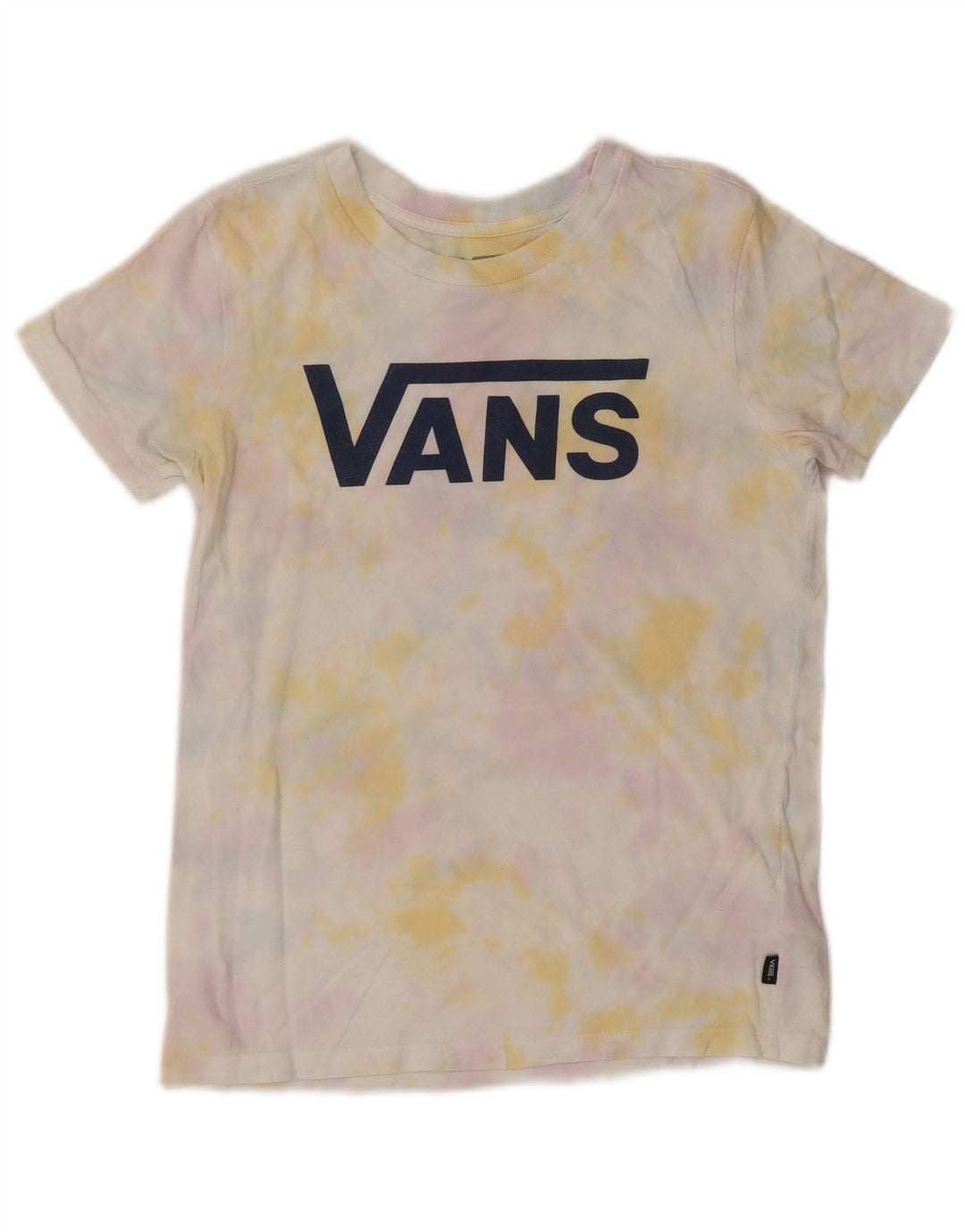 VANS Ženska majica kratkih rukava s grafičkim motivima UK 6 XS Raznobojni Tie Dye pamuk