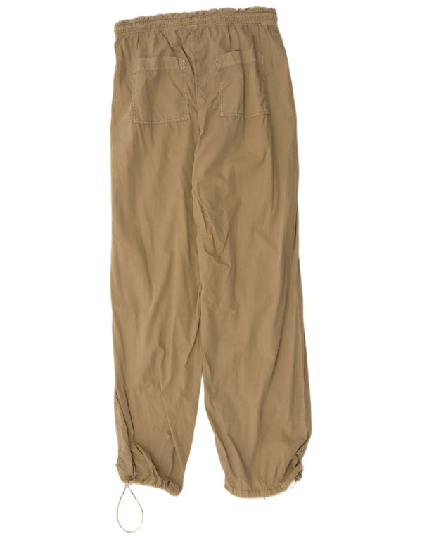 Marks & Spencer ženske joggers chino hlače UK 12 srednje W32 L32 bež