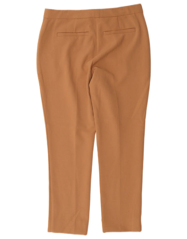 Marks & Spencer ženske chino hlače visokog struka UK 14 Large W32 L27 Bež