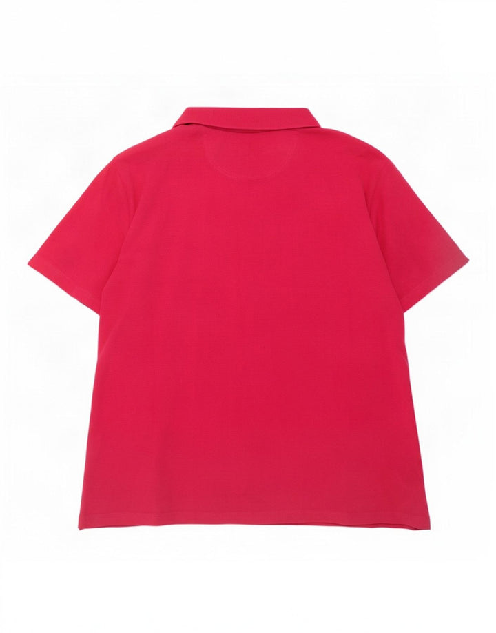 Jack Wolfskin ženska polo majica UK 18 XL ružičasti poliester