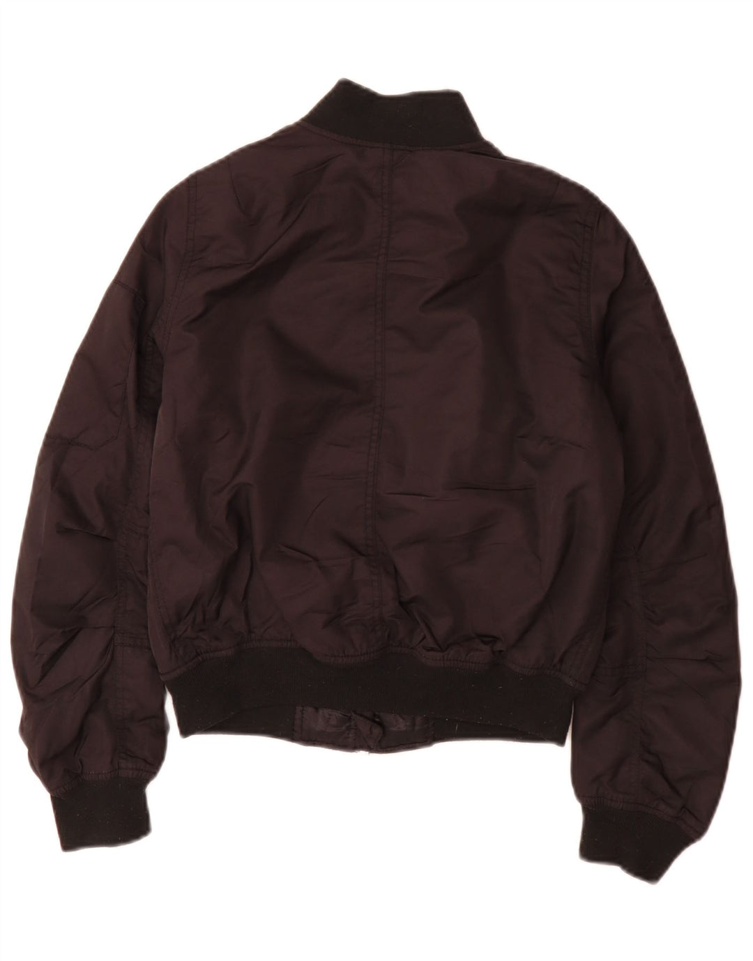 Topshop ženska prevelika bomber jakna UK 6 XS crni poliester