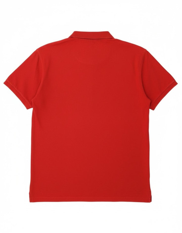Gant muška pripijena polo majica XL, crveni pamuk