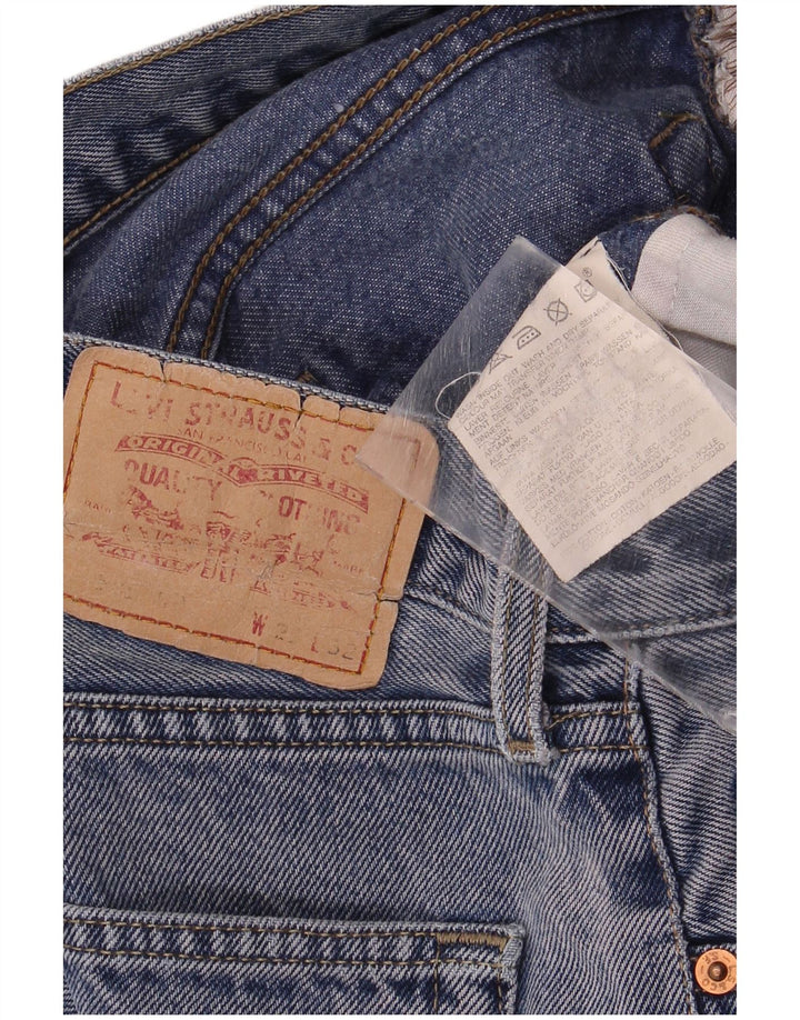 Levi's muške ravne traperice W29 L28 plavi pamuk