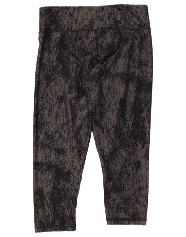 Puma ženske Capri tajice UK 10 Small Black Tie Dye