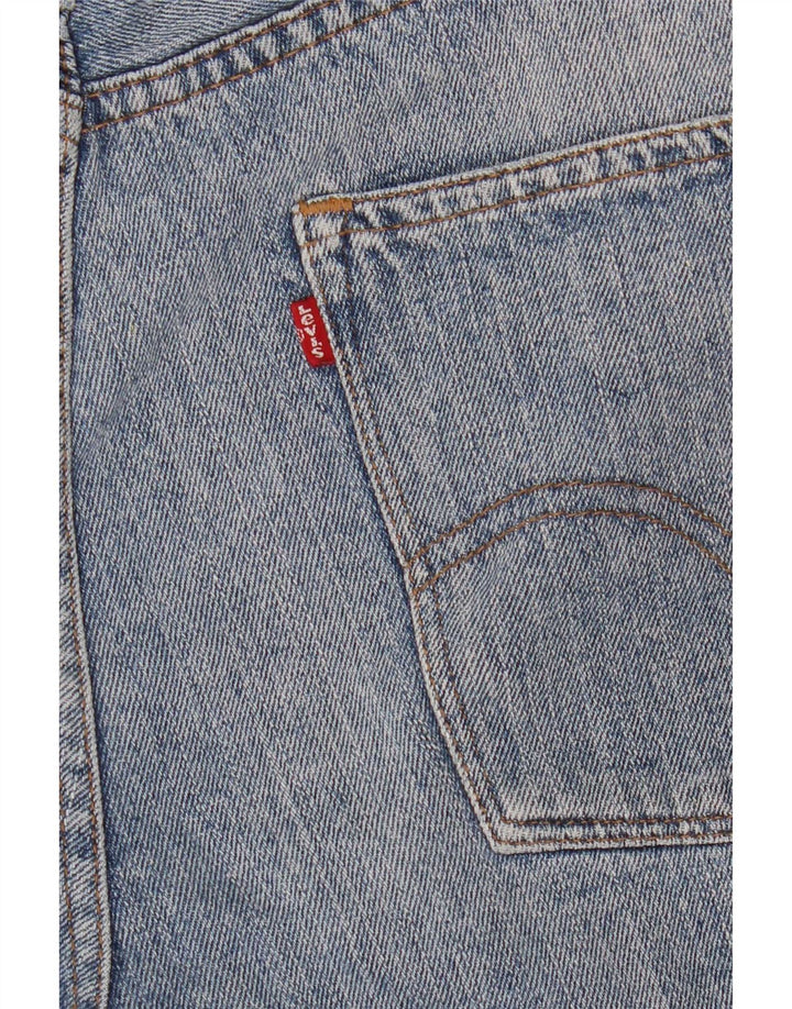 Levi's ženske traper kratke hlače W32 veliki plavi pamuk