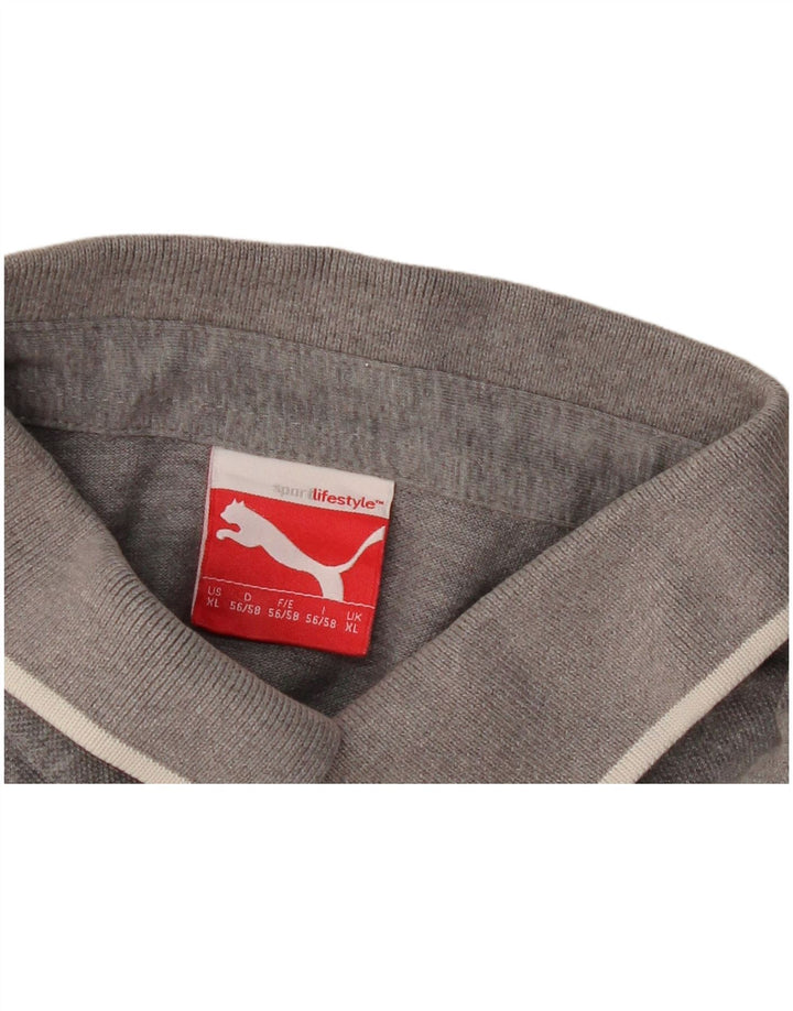 Puma muška polo majica XL siva