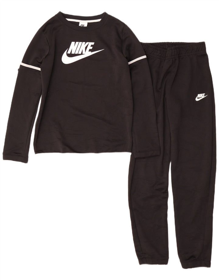 NIKE Boys Graphic Full Trenirka 12-13 Years Large Black