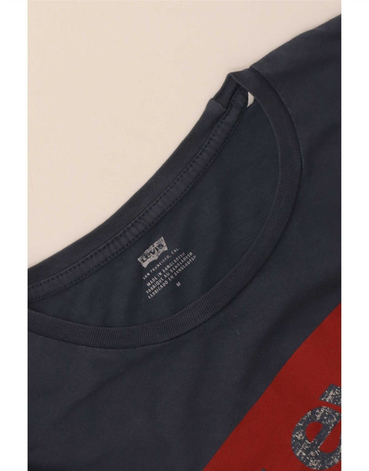 Levi's ženska majica kratkih rukava s grafičkim motivima UK 12 srednje tamnoplava