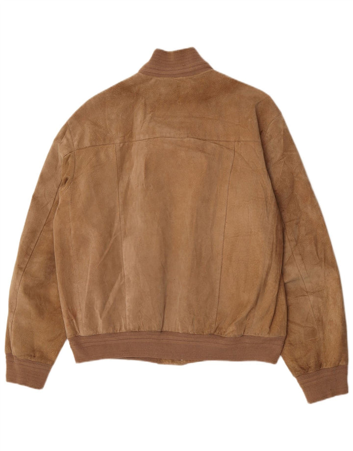 Vintage muška bomber jakna od antilop kože EU 48 srednje bež kože