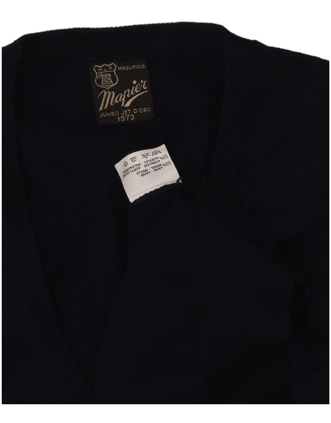 MAPIER Muška majica bez rukava Srednja tamnoplava vuna