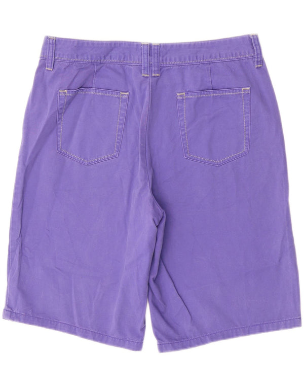 Boden ženske chino kratke hlače UK 14 Large W32 Ljubičasti pamuk