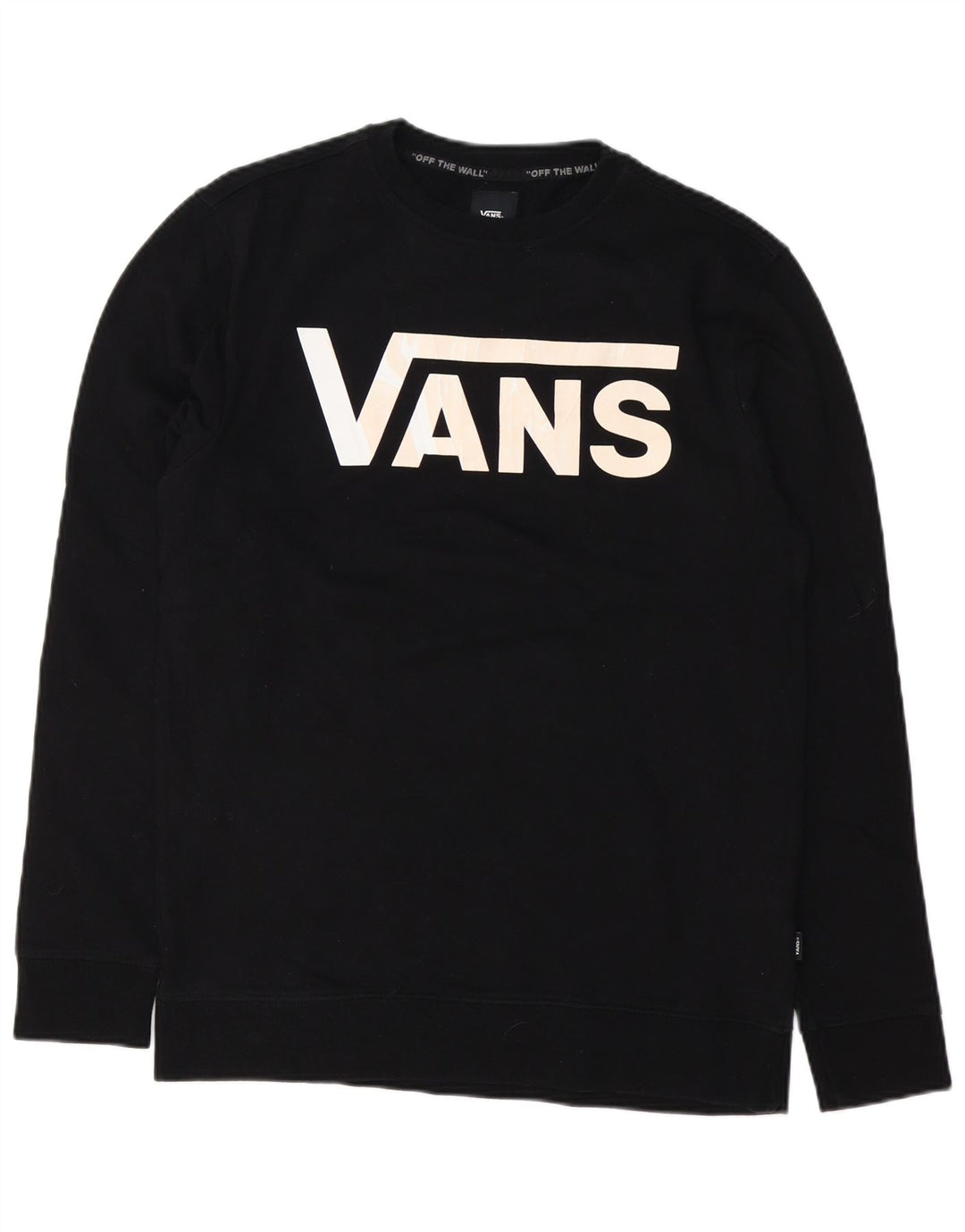 Vans muška trenirka s grafičkim motivima Srednji crni pamuk