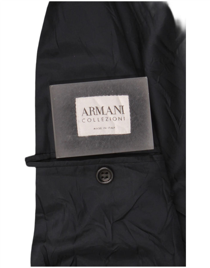 Armani Collezioni muška jakna sa 3 gumba IT 52 XL tamnoplava viskoza