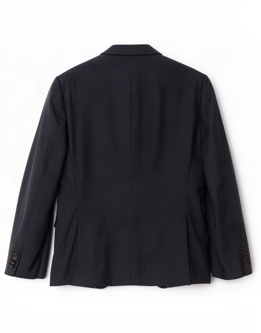 Hugo Boss muška jakna sa 2 gumba UK 52 XL tamnoplava karirana vuna
