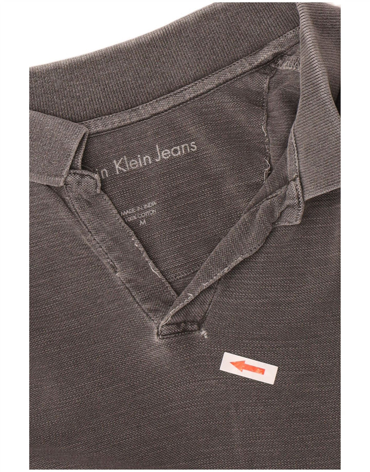 Calvin Klein Jeans muška polo majica srednje sivi pamuk